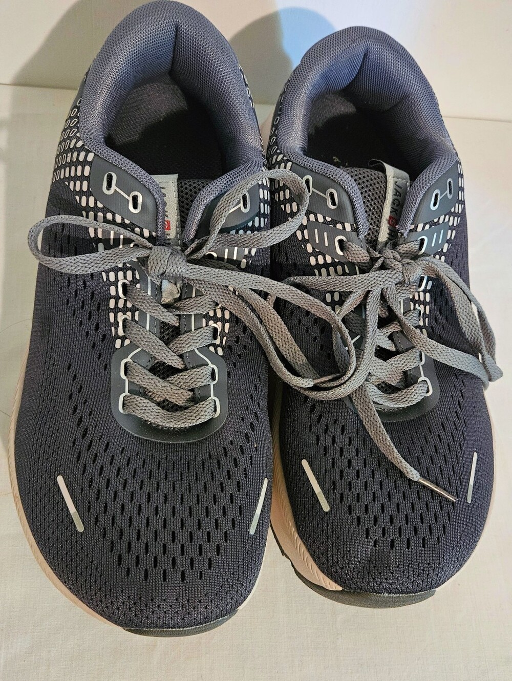 JACKSHIBO 8507 Wide Toe Box Zero Drop Sneakers Black Gray M42
